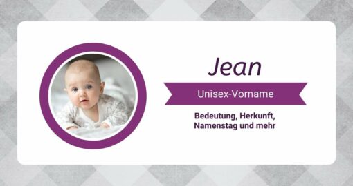 Jean (Unisex-Vorname)