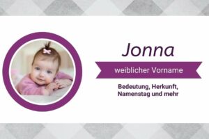 Jonna (weiblicher Vorname)