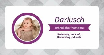 Vorname Dariusch