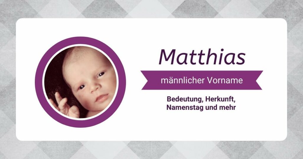 Vorname Matthias