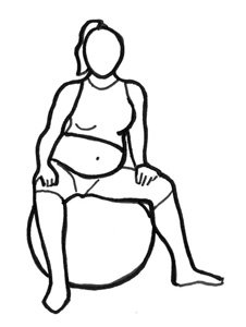 beckenkreisen2 - Schwangerschaftsgymnastik: die 15 besten Übungen