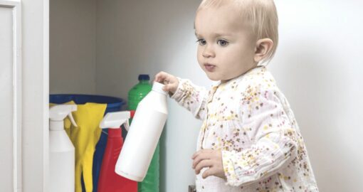 Vergiftungen beim Baby erkennen