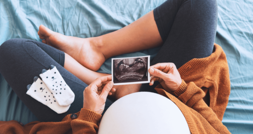Ultraschall in der Schwangerschaft - Bild vom Ungeborenen