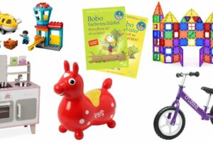 Die besten Geschenke für 3-Jährige: Spielzeuge, Bücher, Laufrad