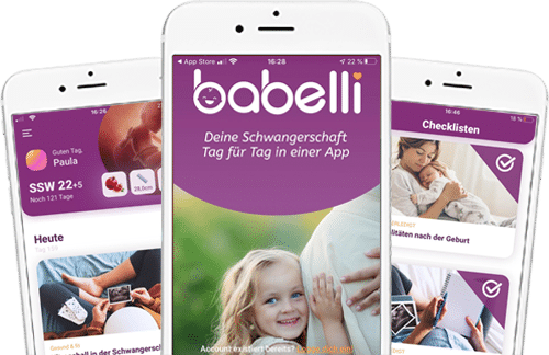 Die Babelli App für Schwangere!