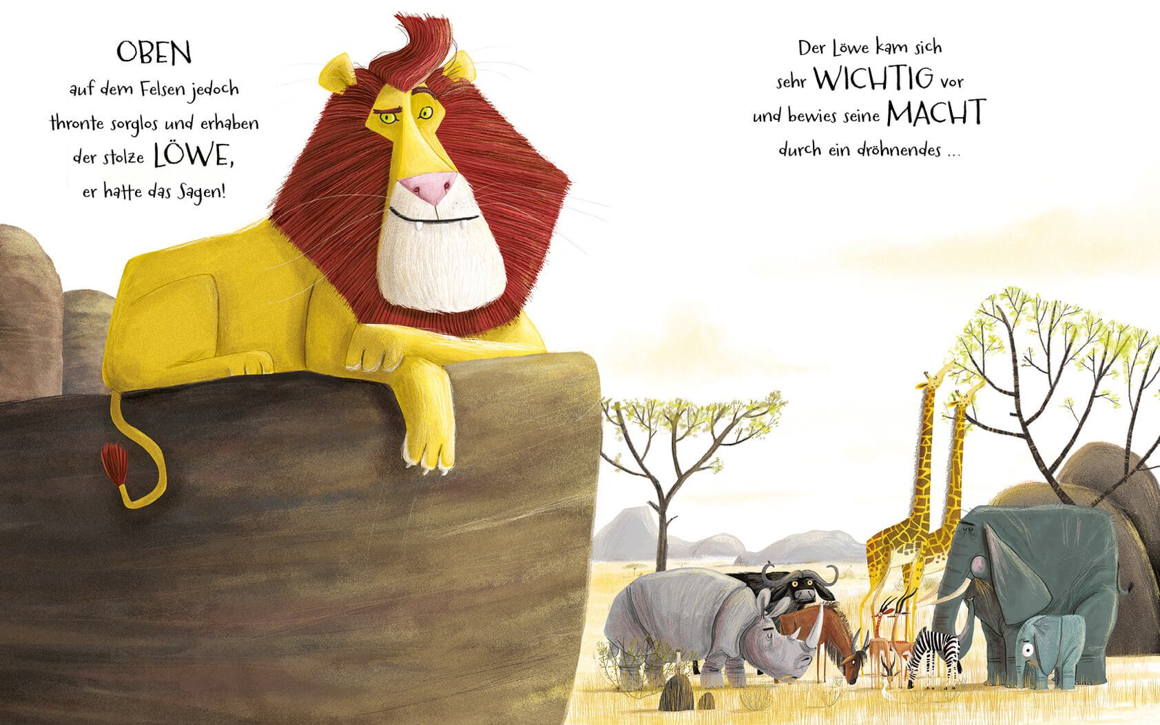 Kinderbuch über Mut: Der Löwe in dir