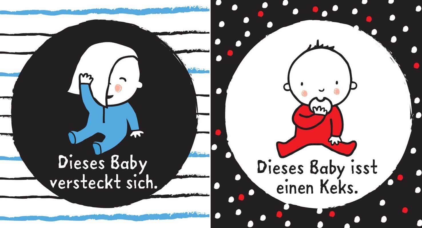 Babys erste Bilder, Bilderbuch ab 1 Monat