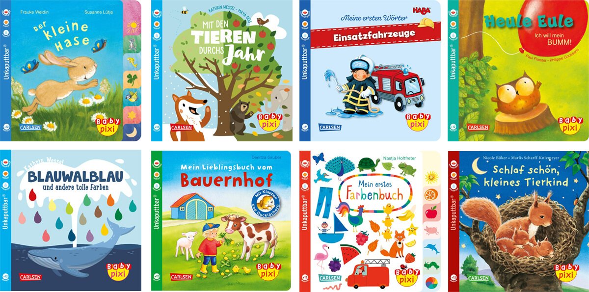 Kinderbücher für Babys und Kleinkinder: Pixi unkaputtbar