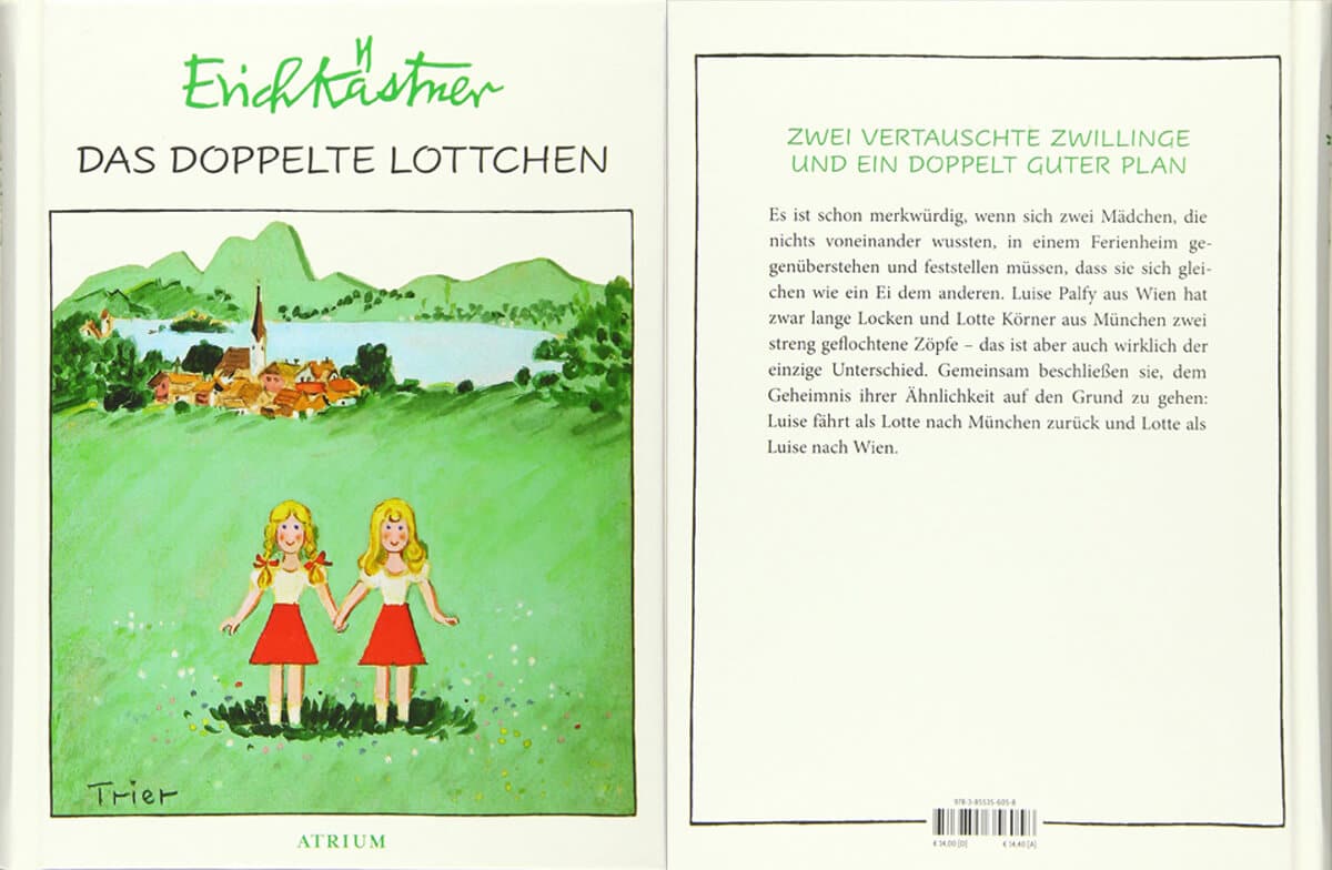Das doppelte Lottchen - Kinderbuch von Erich Kästner