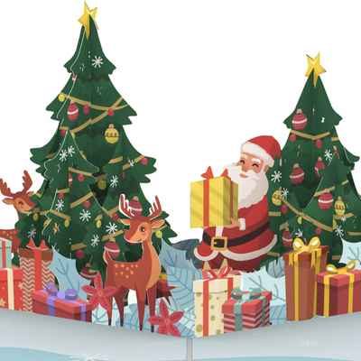 Pop Up Karte 2 - Sprüche zu Weihnachten: unsere 50 schönsten Zitate und Weisheiten zum Fest!