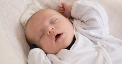 baby schnarcht 1 - Mein Baby schnarcht: Ist das gefährlich oder normal?