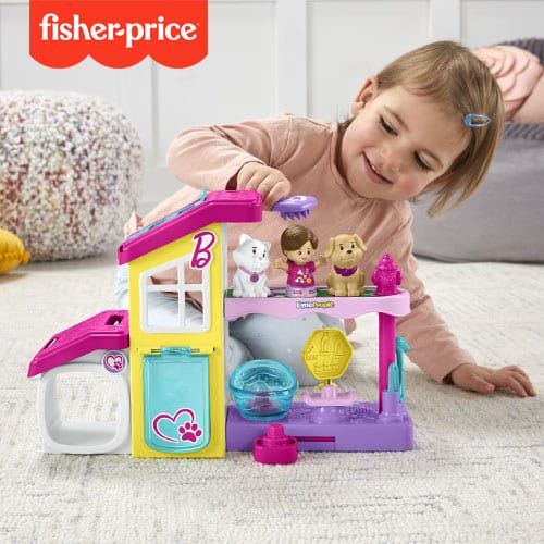 Fisher-Price Little People Barbie Tierstation Spielset