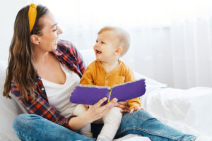 Babysprache solltet ihr (wenn überhaupt) nur im ersten halben Jahr einsetzen
