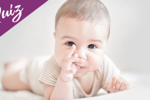 Teste dein Baby-Wissen in unserem Baby-Quiz!